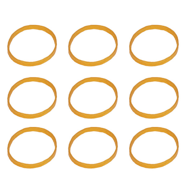 120 st gummiband med stark elasticitet och hög seghet för industriellt bruk - 160 mm omkrets, 5 mm bredd