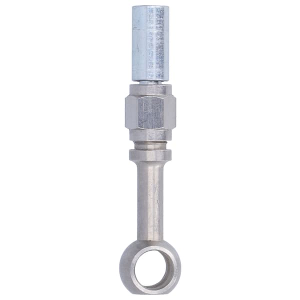 4 stk. 0 graders M10 Banjo Fitting Slangeadapter Rustfrit Stål Erstatning til Ducati Motorcykel