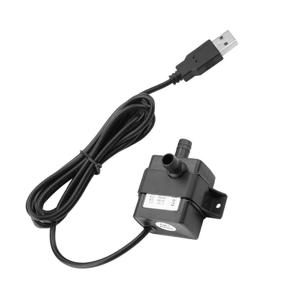 5V USB Borstlös Akvarium Fisk Tank Vatten Cirkulationspump
