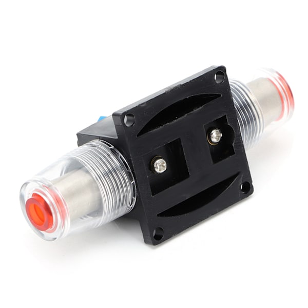Auto 12V 60 Amp Bil Båd Audio Manuel Reset Strømafbryder Switch Sikring Support