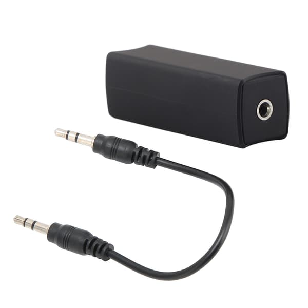 Støyisolator 3.5mm Lydkabel Støyfilter Bil Stereo Hjemmesystem