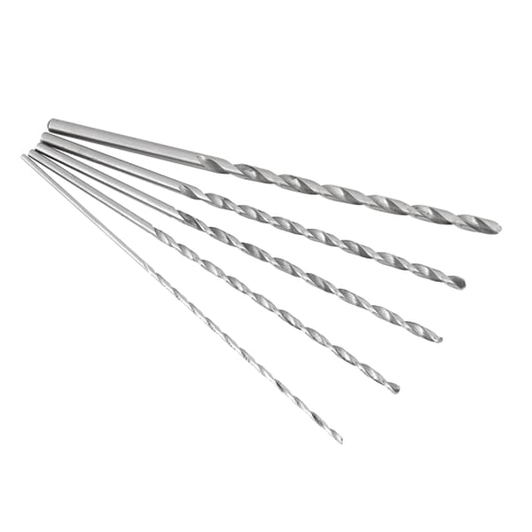 Snabbstål Extra Lång Träspiralborr Set 2-5 mm