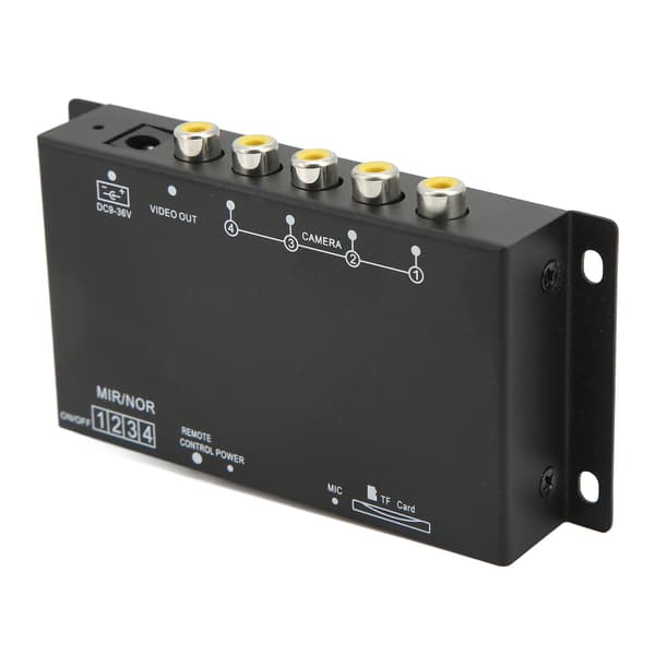 Universal 4-kanals 720P DC9 36V Mini MDVR Digital Videoinspelare för Husbil Van Lastbil
