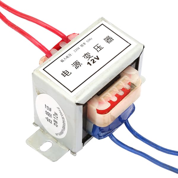 12V AC 12W Input 220V 50Hz Enkelt Strømtransformator