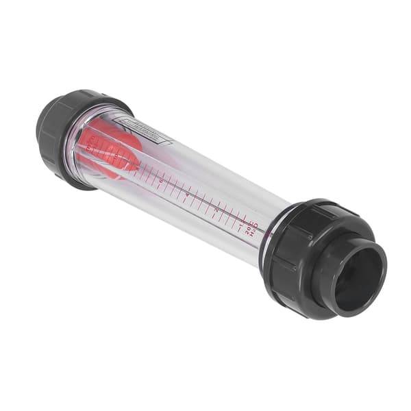 Hög precision genomskinlig plaströr flödesmätare - 1,2 till 12 m³/h