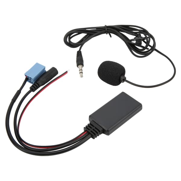 Bluetooth 5.0 AUX IN Kabel 3.5mm Jack ISO 8Pin 7 607 897 093 Håndfri Mikrofon Erstatning til Bora til Blaupunkt