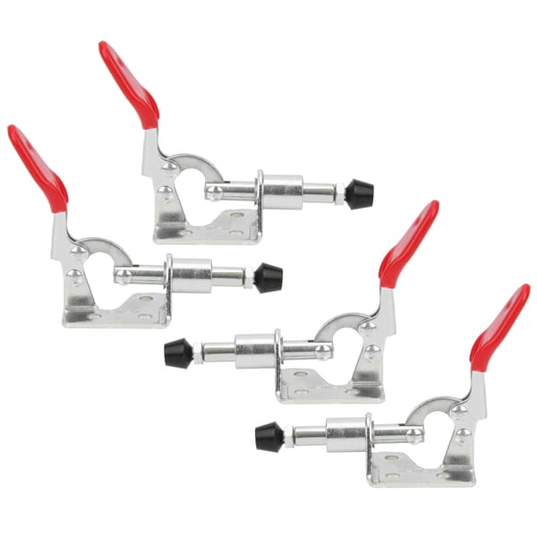 4 stk. Toggle Clamp Hurtig Låsning Belastning 45 kg Push Pull Hurtigudløser Håndværktøj GH301AM