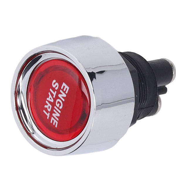 Motorstart Stop Trykknapp 50A ABS Start Stop Tenning Bryter for Sportsbiler 12-24V