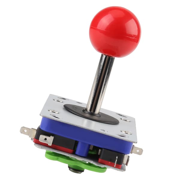 Klassisk tävlingsstil 1 2 4 8-vägs speljoystickboll för arkadspel