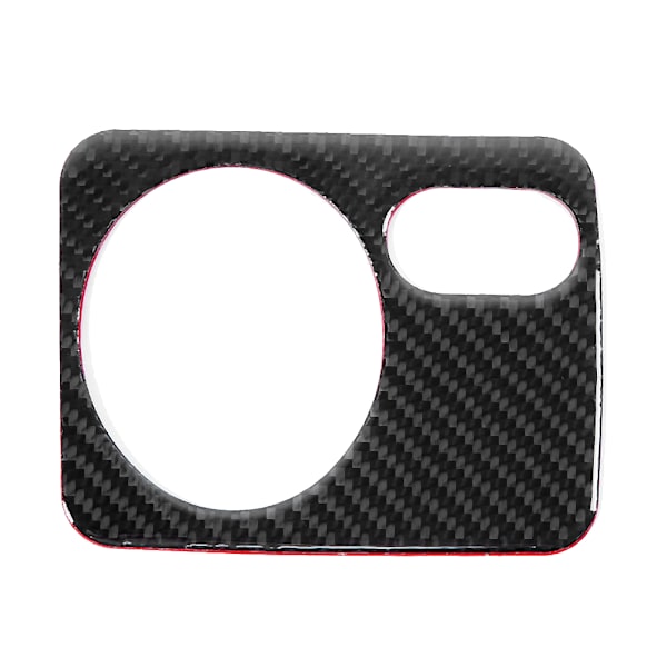 Karbonfiber Bryterpanel for Frontlykter, Trim Bilinteriørtilbehør
