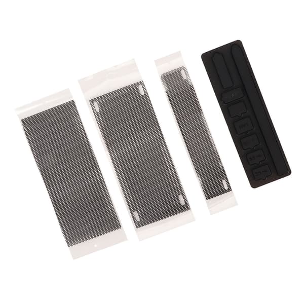 Xbox Series S Pölysuodatinsetti 8 Silikonitulppaa 4 PVC Pölysuodatinta Lisätarvikkeet