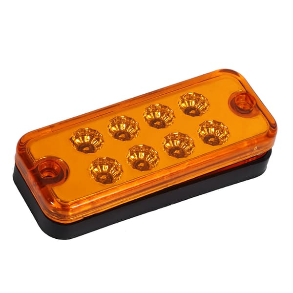 6 LED sidemarkeringslys gule lastebilhengerindikatorlamper