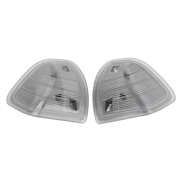 LED Sidespejl Blinklys Klar Hvid Udskiftning til Dodge Ram 1500 2011-2017 68302828AA 68302829AA