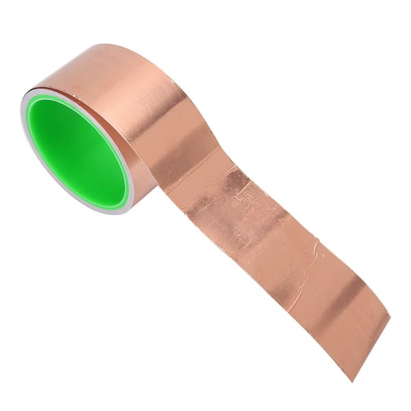 Selvklebende dobbeltsidig kobberfolietape for EMI-skjerming 5cm x 5,5m Multi Use