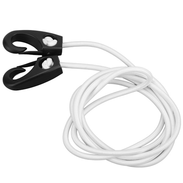 Vit Elastisk Bungee Snodd Stretch Rep för Kajak Kanot Båt