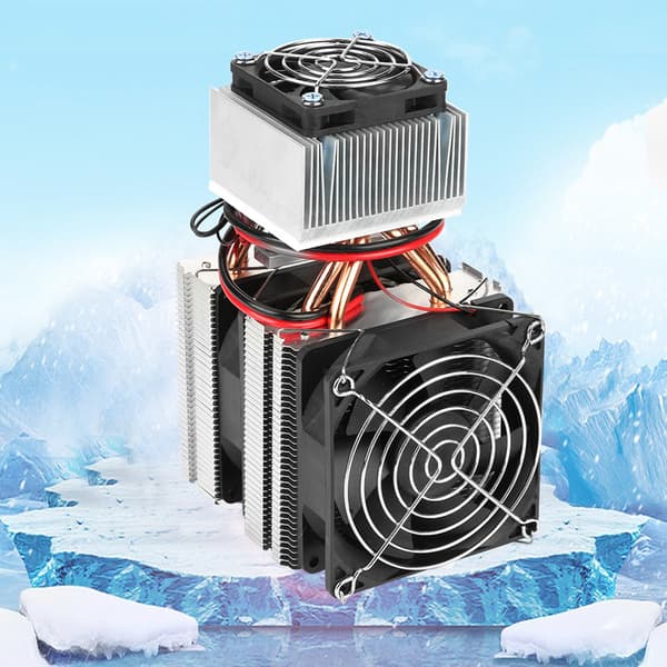 Termoelektrisk Kylare DIY Mini Kylskåp Halvledarkylanordning