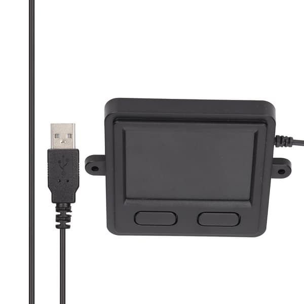 USB Kablet Kompakt Touchpad 2 Knapper Bærbar Praktisk for Laptop Stasjonær