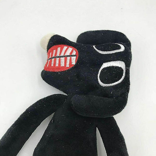 Siren Head Black Cat Plysch Skräck Uppstoppad Docka Barn Tecknad Påsk A