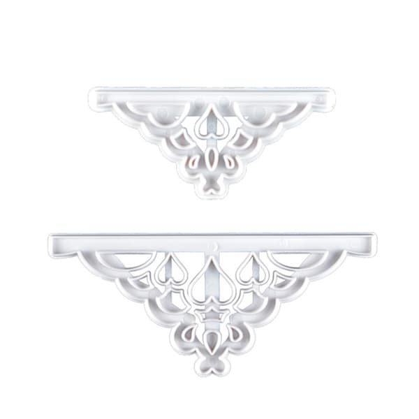 2-delt kroneformsett Prinsesse Tiara Kake Dekorering Form for DIY Bursdagsfest