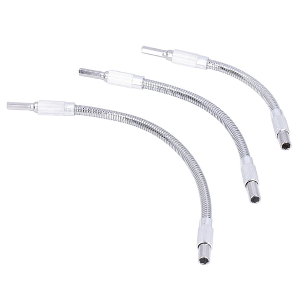 3 Delars Flexibel Borr Förlängningshållare 1/4 Tum Universal Set Kit