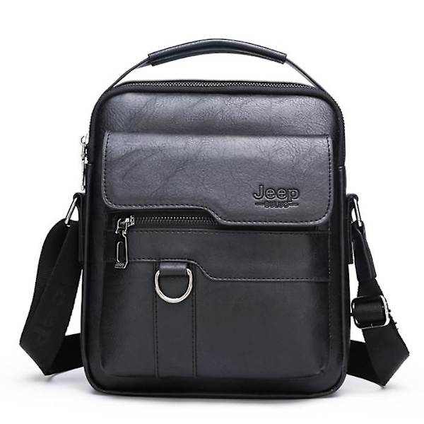 Casual Tote Dragkedja för män black