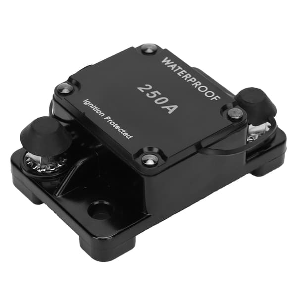 Vandtæt Automatisk Reset Strømafbryder DC 12-24V HT-608250A