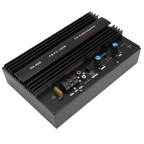 PA 80D Bil Strømforstærker Board Professionel Høj Effekt Subwoofer Plade 12V 1000W