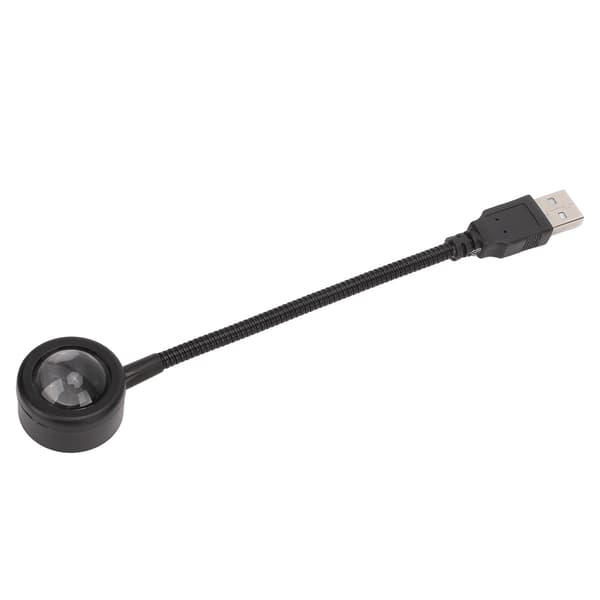 USB Stjernenattlys 5V 0.15W Multi Modus Romantisk Universell Solnedgangslampe for Bil Hjem