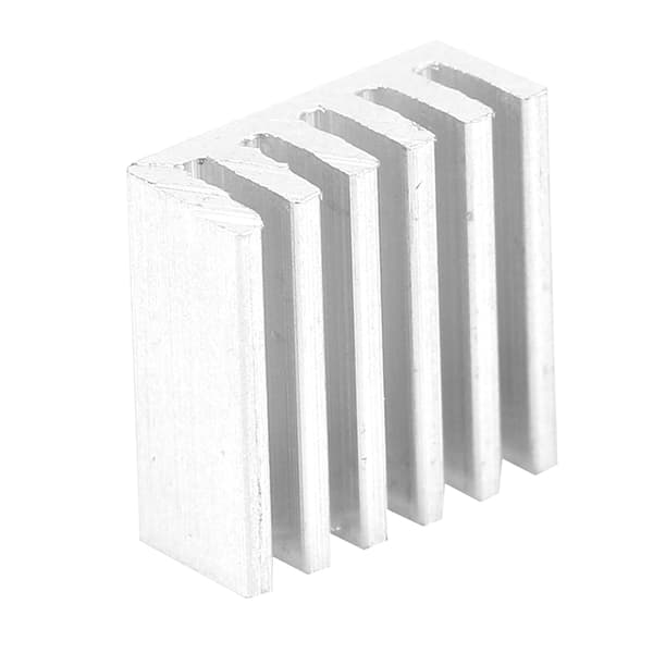 100 stk. 9x4x9mm Aluminium Køleplade Køler til PCB MOS Transistor Forstærker