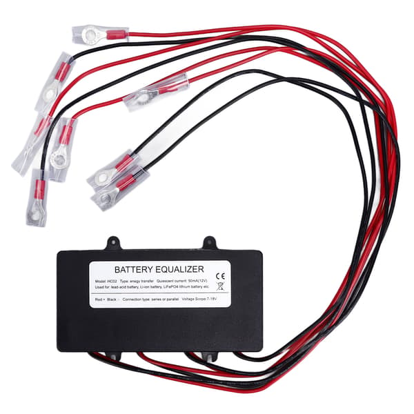 48V 4S Batteri Equalizer Solcelleanlæg Balancer Digitalt Rør Display Automotive