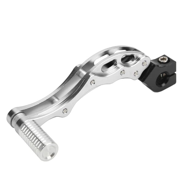 Högfast Aluminiumlegering Universal Motorcykel Scooter Stöd Silver