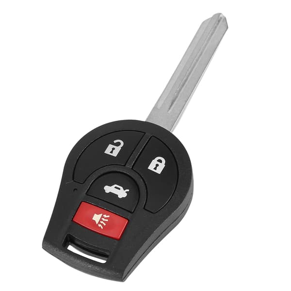 Bilnøgle 4 Knapper 46 Chip Passer Nissan Versa 2013 2017