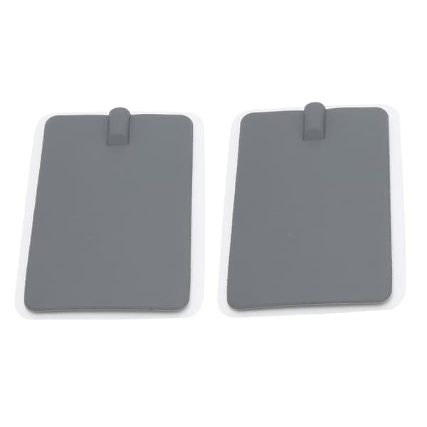 Blød Silikone Elektrode Pad 7x11cm Grå til Fysioterapiinstrumenter
