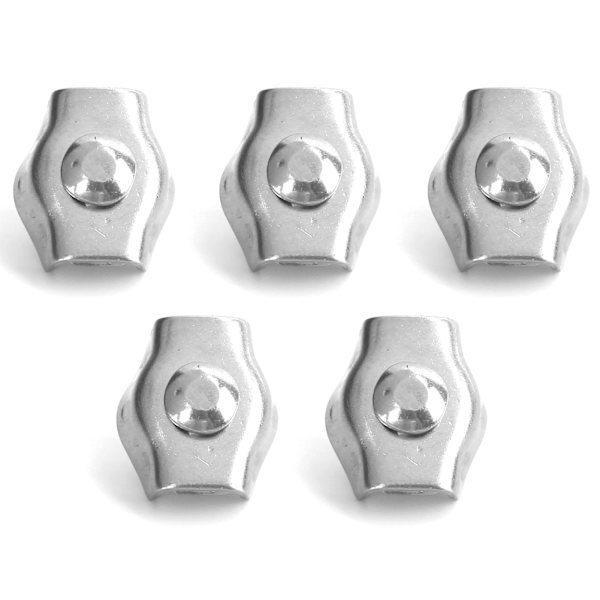 Simplex rustfrit stål 5-delt wirelås Marine Hardware til kranløft 2 mm 0 08 tommer