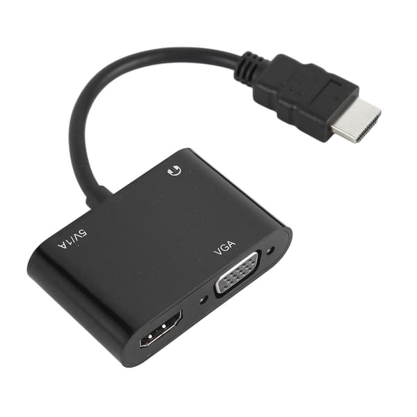 HD Multimedia Interface till VGA HD Multimedia Interface Adapter 1920x1080 HDTV Adapter för Dator Skrivbord Laptop PC