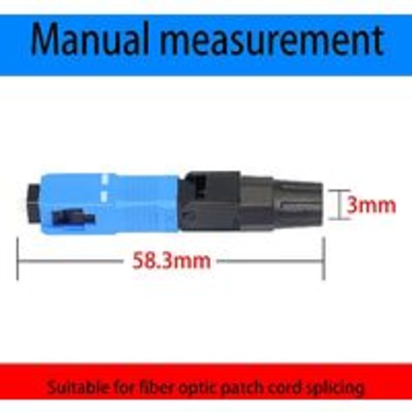 10 stk Sc/apc Fiberoptisk integreret stik Single Mode Component