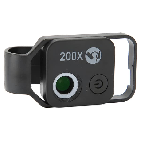 200X Universal Telefon Mikroskop Clip med CPL Linse til iPhone Android