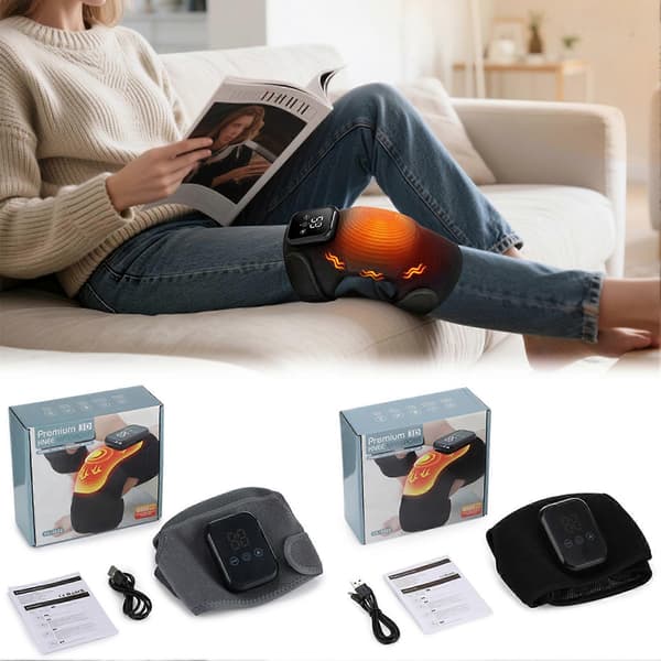 Elektrisk Vibrationsterapi-enhed Ergonomisk Pasform til Skuldersmerter Grey