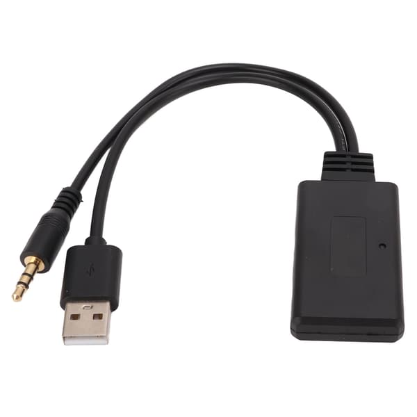 Universal Bluetooth 5.0 Mottaker Bil Stereo Audio Adapter USB Aux Kabel for Bil