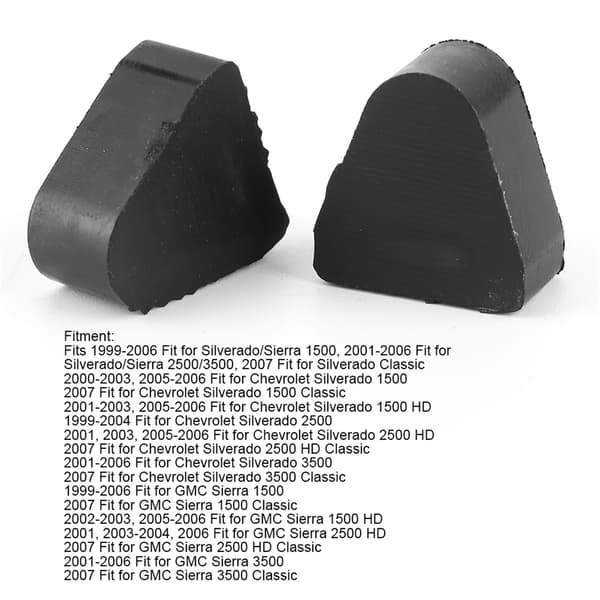 Gummi Bagklap Lås Stødfanger 16633065 Silverado RH LH