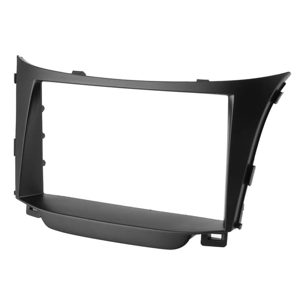 2Din Center Control Audio Fascia Navigation Panel Bezel passer til Hyundai I30 2011