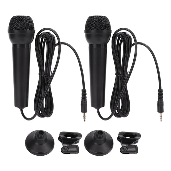 Computer Mikrofon 3.5mm Kablet Plug and Play Anti-Interferens Bred Kompatibilitet PC Mikrofon