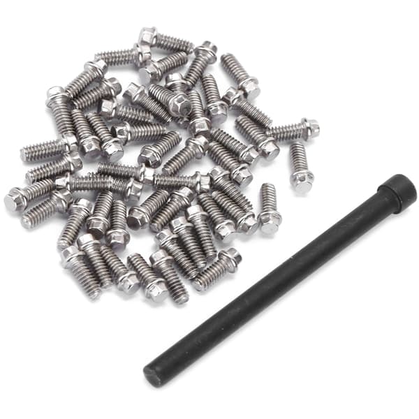 50 Par RC Beadlock Hjulmuttrar M2 Rostfritt Stål för 1 10 Skala Crawler Bil