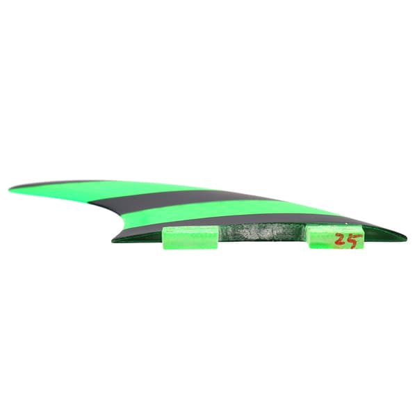 Grön Svart FCS G5 Surfbräda Glasfiber Thruster Tri Fin Set