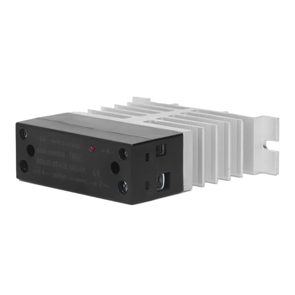 Solid State Relæ ABS Skal 3-32VDC til 24-480VAC Flammehæmmende Isoleret SSR