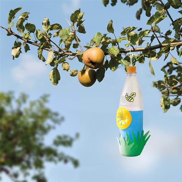 10-pack Bi-fälla Hängande Gul Blomformad Insektsfångare