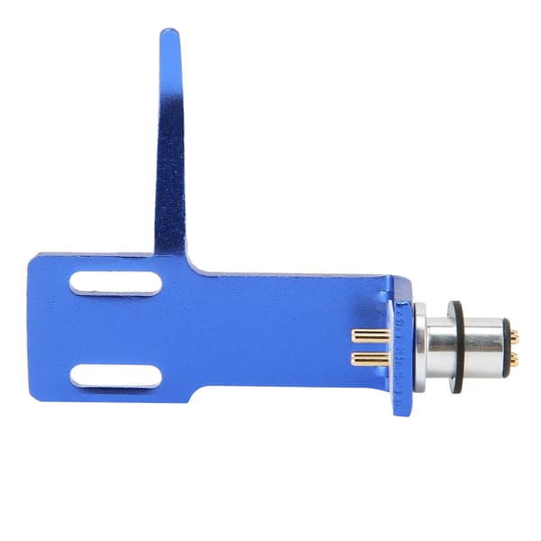 Fonograf Platespiller Headshell Aluminiumslegering Cartridge Keeper Blå