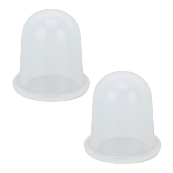 2-delars Transparent Silikon Koppningsset Ansiktsmassage Muskelavslappningsterapi