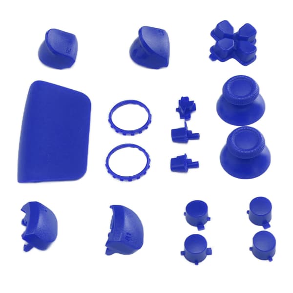 PS5 Kontroller Erstatning L2 R2 Full Knapp Repareringssett Blå