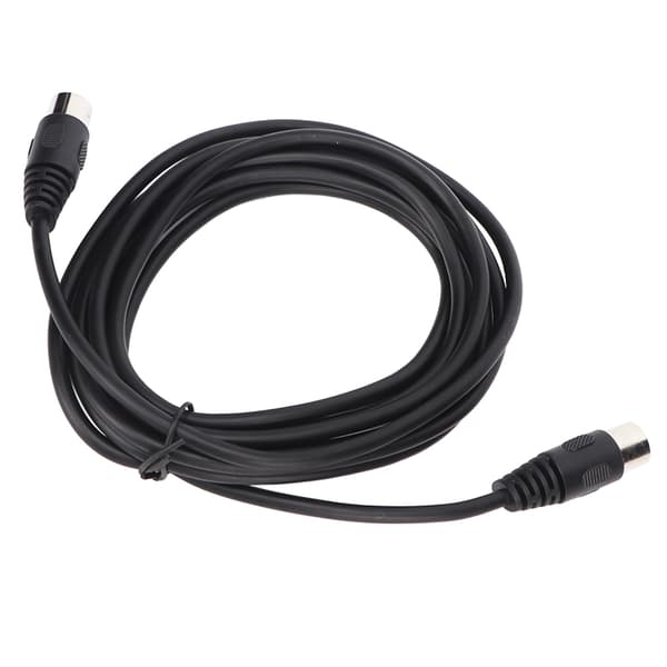 6-pin DIN-kabel han til han stik Plug Play lydsignalforbindelse digital enhed forlængerledning 3m 9,8ft